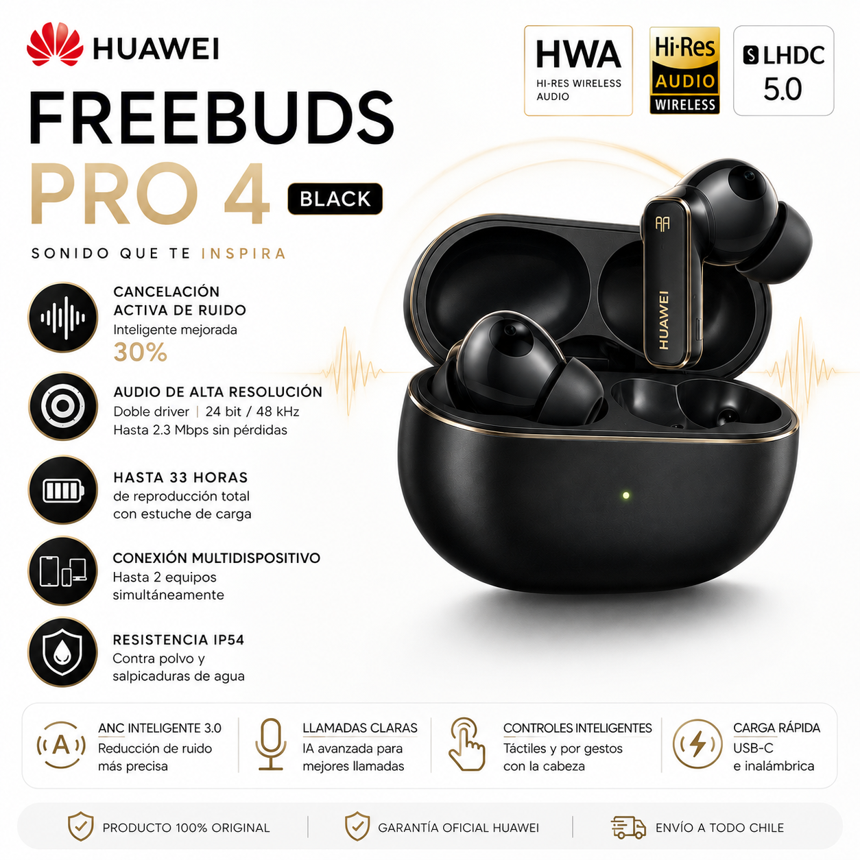 Huawei FreeBuds Pro 4 Black